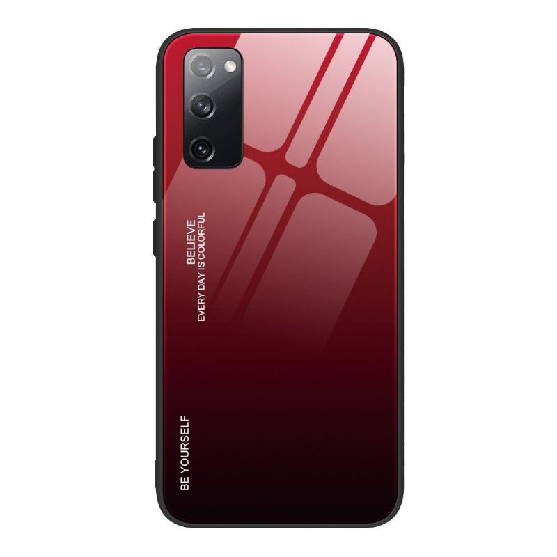 Coque Samsung Galaxy S20 FE dégradé de couleurs