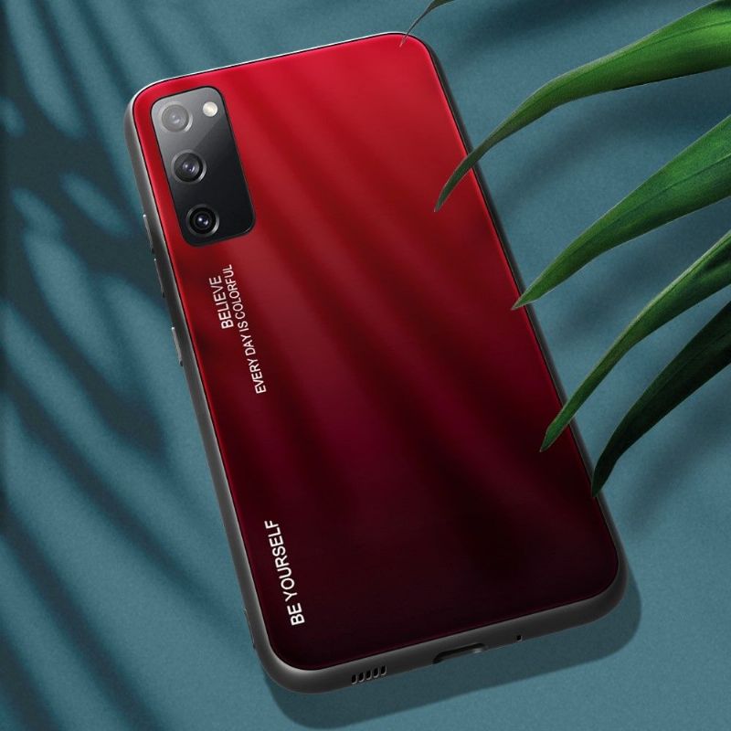 Coque Samsung Galaxy S20 FE dégradé de couleurs