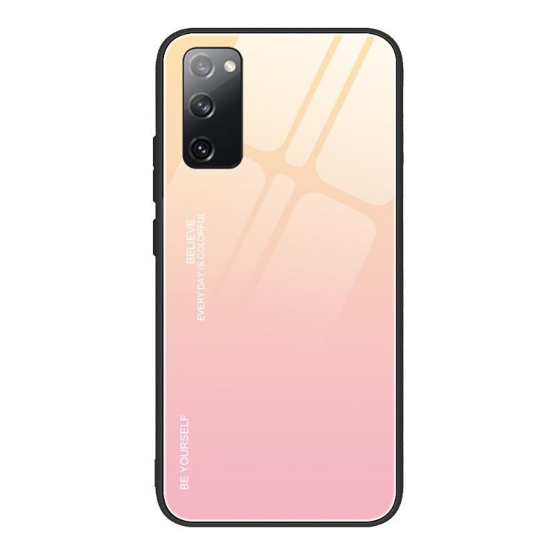 Coque Samsung Galaxy S20 FE dégradé de couleurs