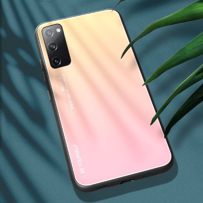 Coque Samsung Galaxy S20 FE dégradé de couleurs