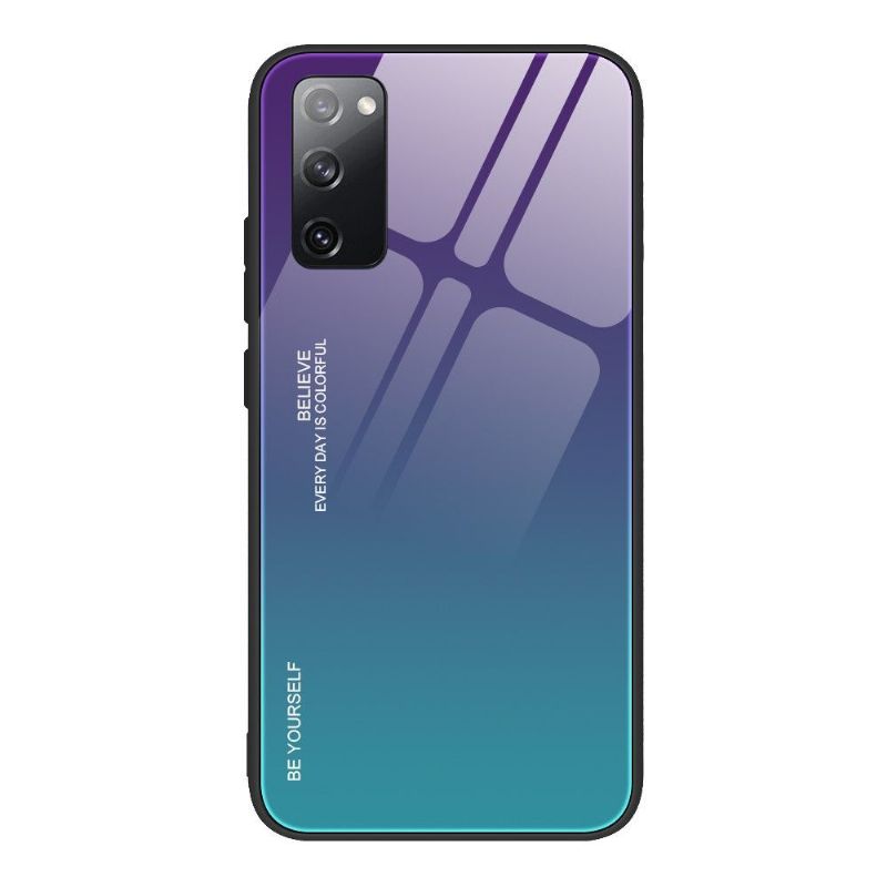 Coque Samsung Galaxy S20 FE dégradé de couleurs