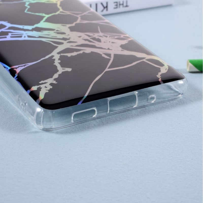 Coque Samsung Galaxy S20 FE marbre effet métallisé