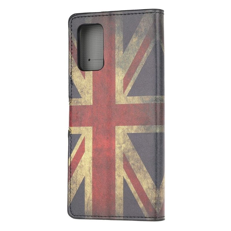 Housse Samsung Galaxy S20 FE drapeau anglais vintage