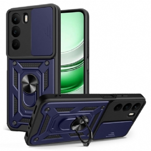 Coque Realme C71 Couvercle Coulissant pour Caméra et Support