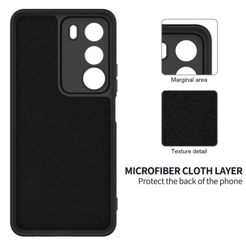 Coque Realme C71 Silicone Liquide à Lanière