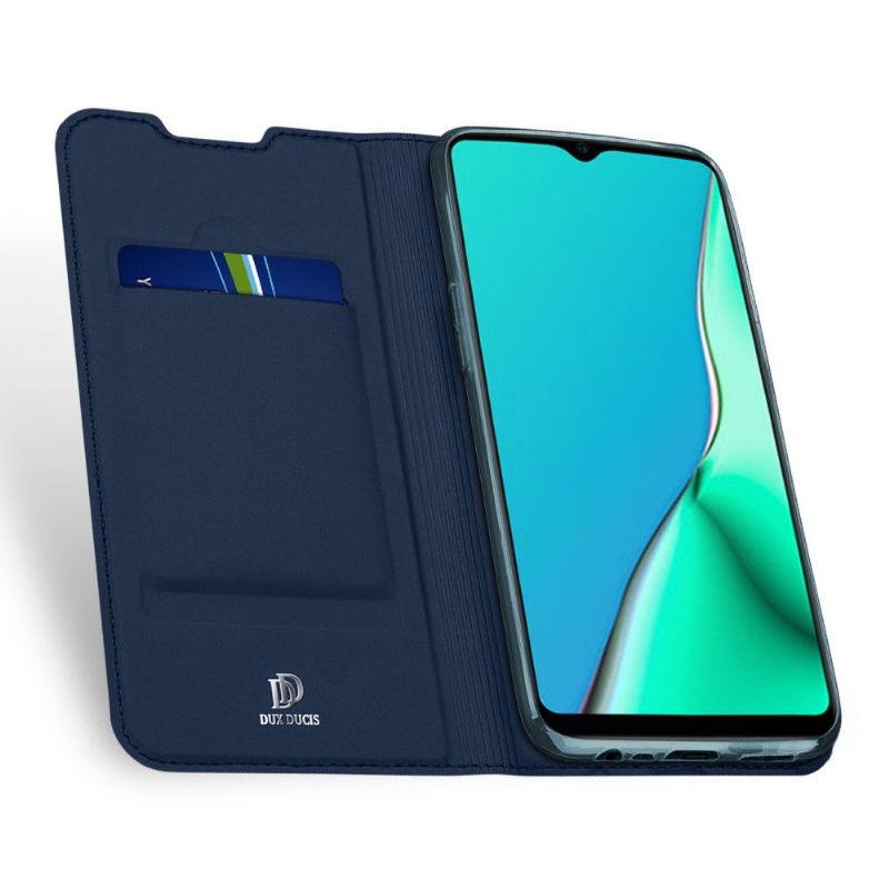 Oppo A9 2020 - Housse revêtement satiné