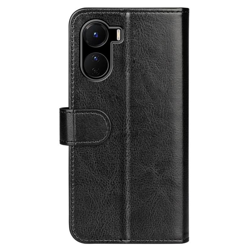 Housse Vivo Y16 Simili Cuir Vintage