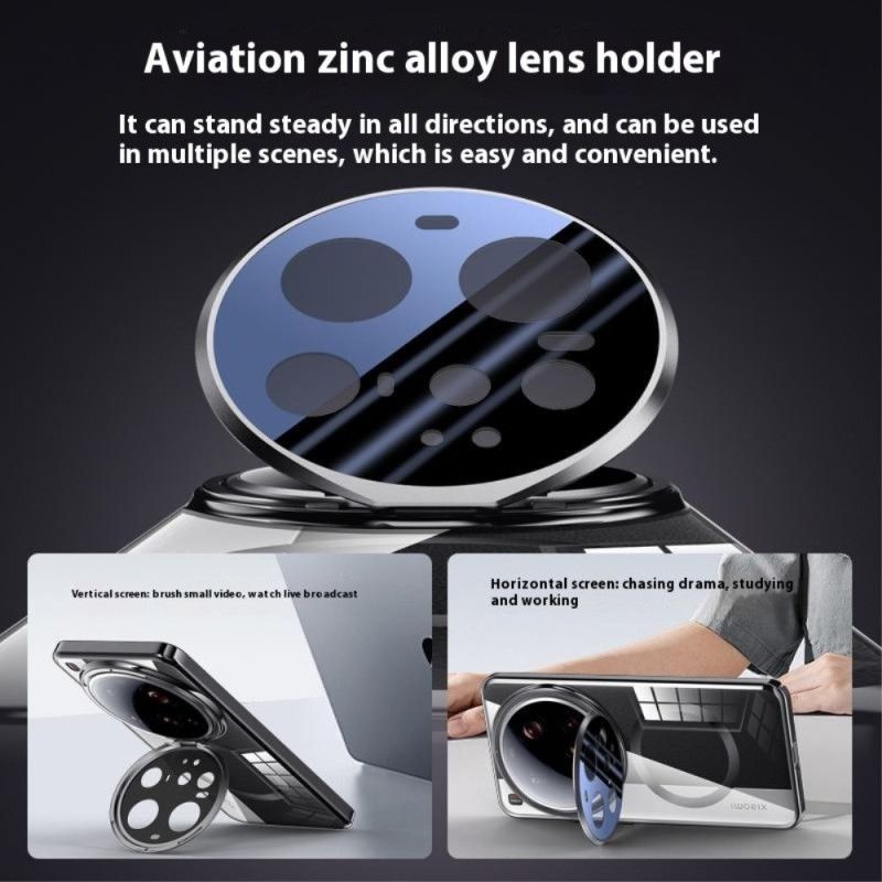 Coque Xiaomi 15 Ultra Compatible MagSafe avec Support