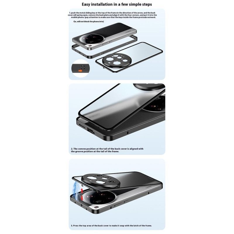 Coque Xiaomi 15 Ultra Mécanisme de Verrouillage Pop-Up