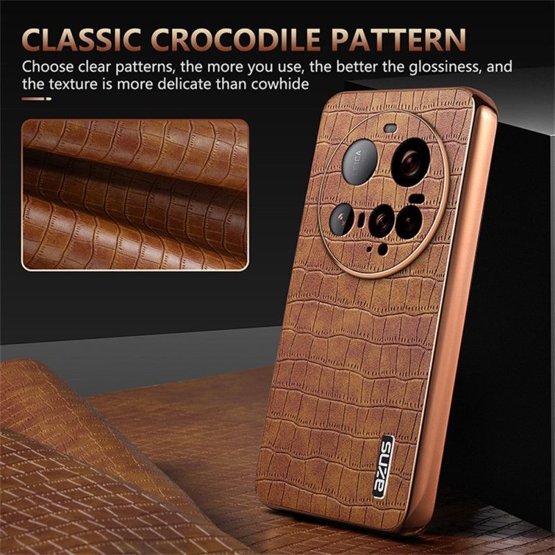 Coque Xiaomi 15 Ultra Texture Crocodile AZNS