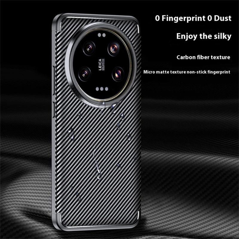 Coque Xiaomi 15 Ultra Texture Fibre de Carbone