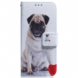 Étui Portefeuille avec Motif Chien pour Xiaomi 15 Ultra