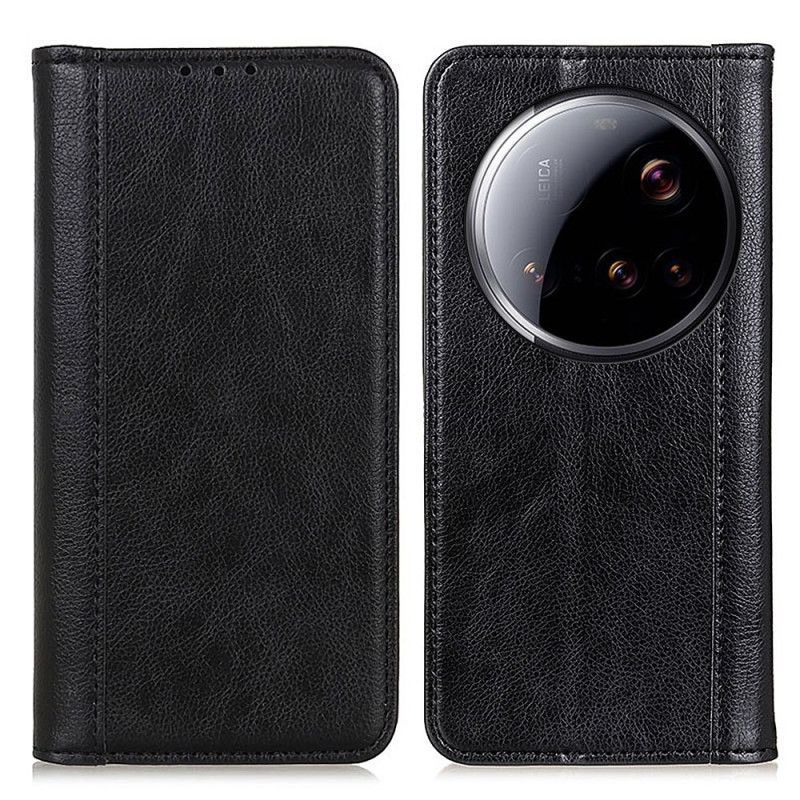 Flip Cover Xiaomi 15 Ultra Cuir Fendu