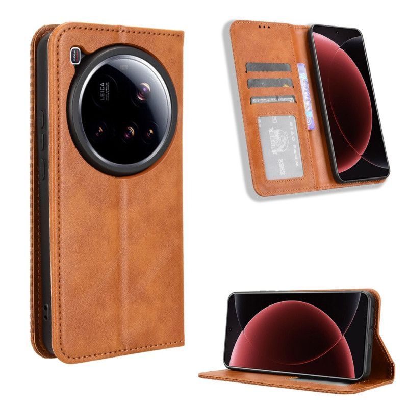 Flip Cover Xiaomi 15 Ultra Frise Vintage