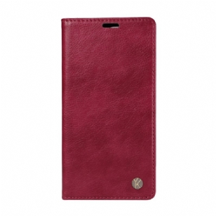 Flip Cover Xiaomi 15 Ultra Simili Cuir Litchi YIKATU