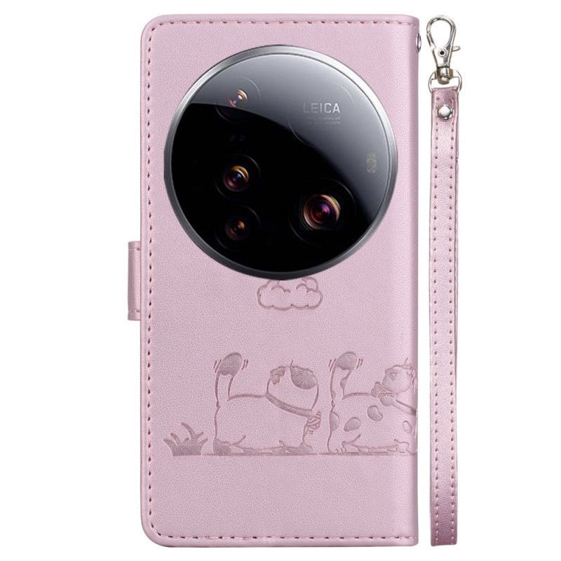 Housse Xiaomi 15 Ultra Blocage RFID et Motif Chaton