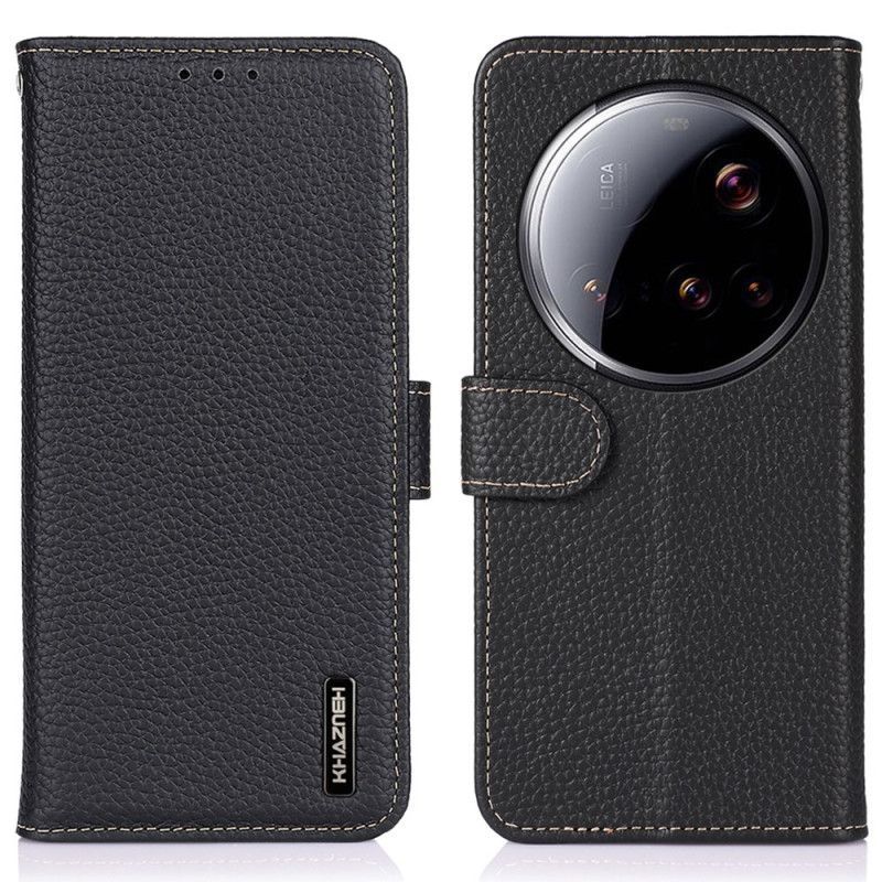 Housse Xiaomi 15 Ultra Cuir Véritable KHAZNEH