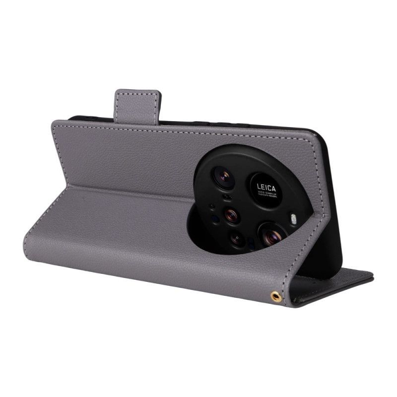 Housse Xiaomi 15 Ultra Design Texturé à Lanière