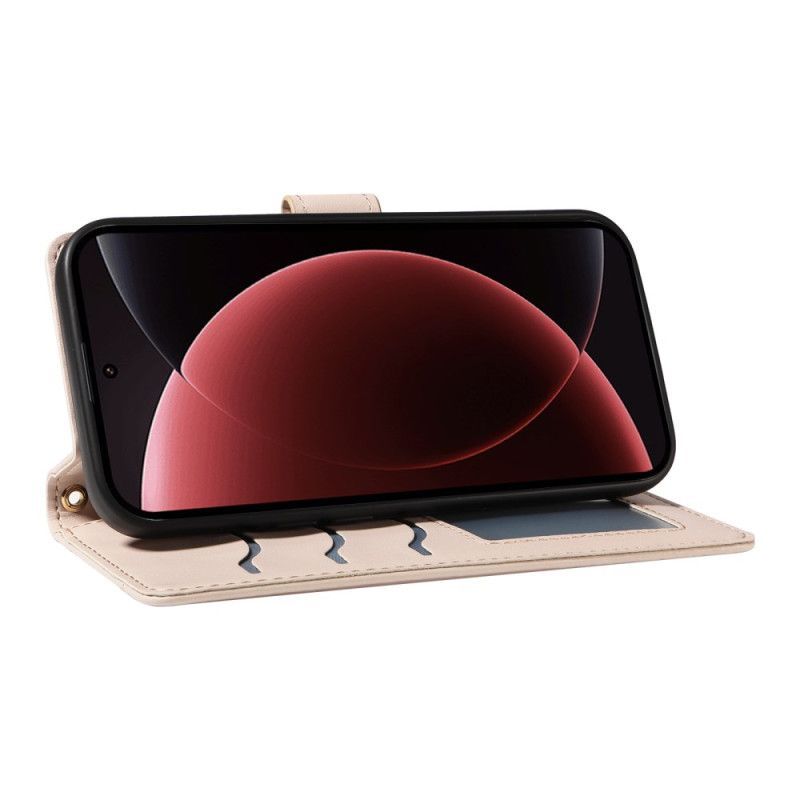 Housse Xiaomi 15 Ultra Matelassée avec Lanière et Bandoulière