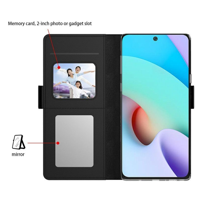 Housse Xiaomi 15 Ultra Miroir et Porte-Cartes Amovible