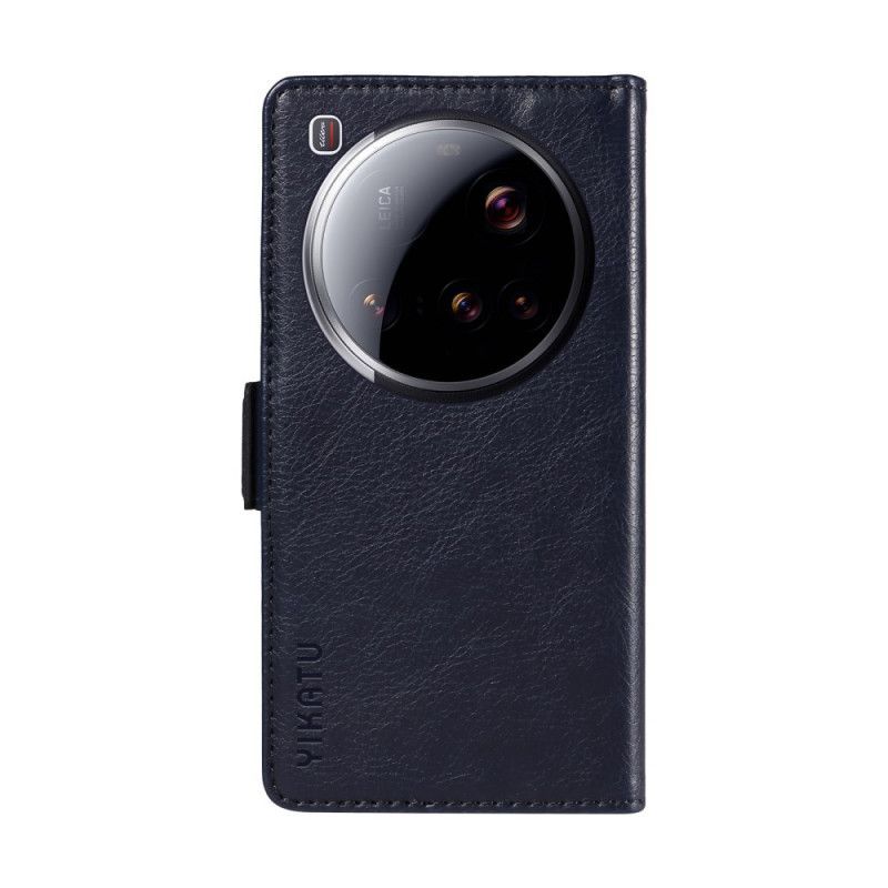 Housse Xiaomi 15 Ultra Simili Cuir Litchi YKATU