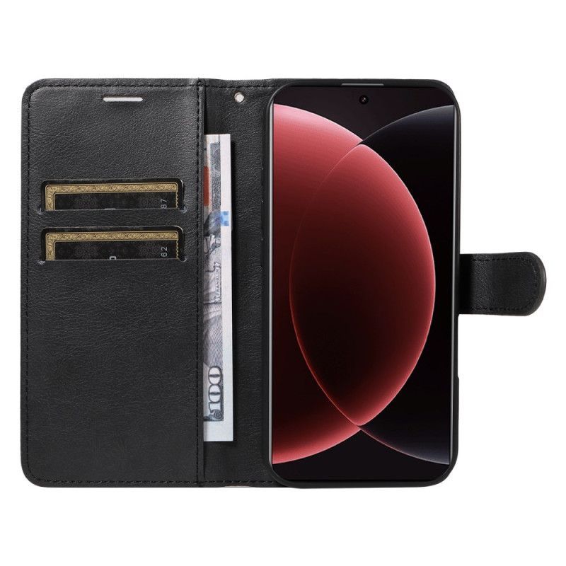 Housse Xiaomi 15 Ultra Simili Cuir Uni