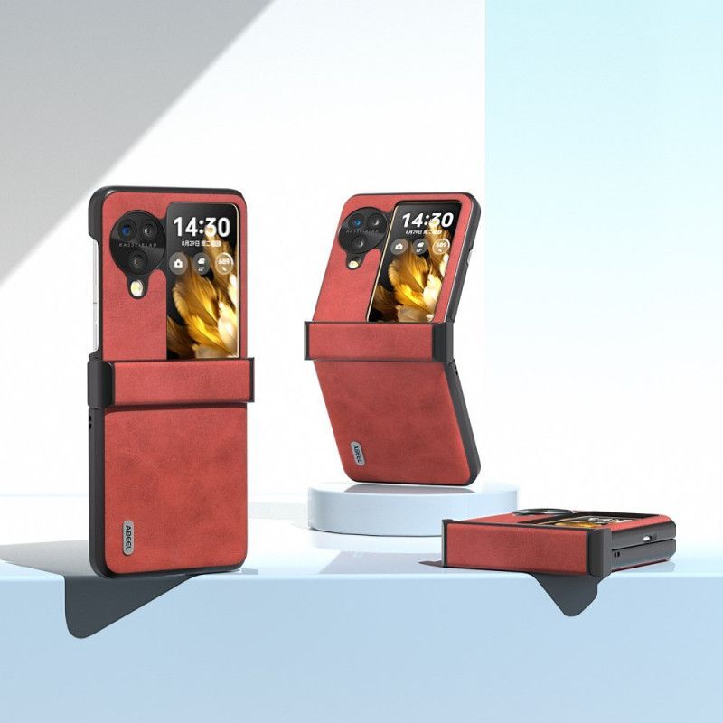 Coque Oppo Find N3 Flip Effet Cuir ABEEL