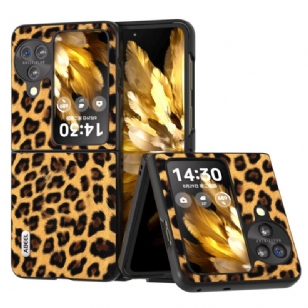 Coque Oppo Find N3 Flip Motif Léopard ABEEL