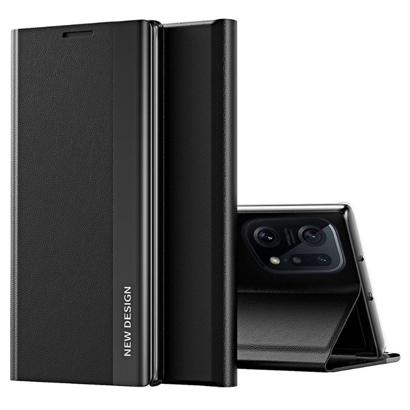 Etui Oppo Find X5 Pro Business effet cuir Magnet