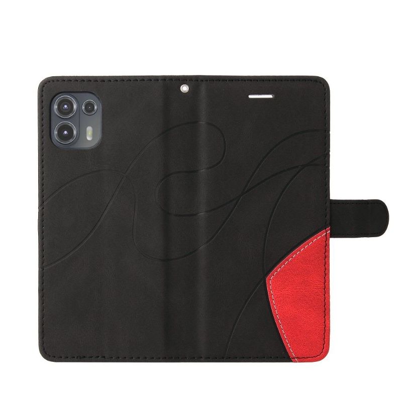 Housse Motorola Edge 20 Lite Bicolore artistique