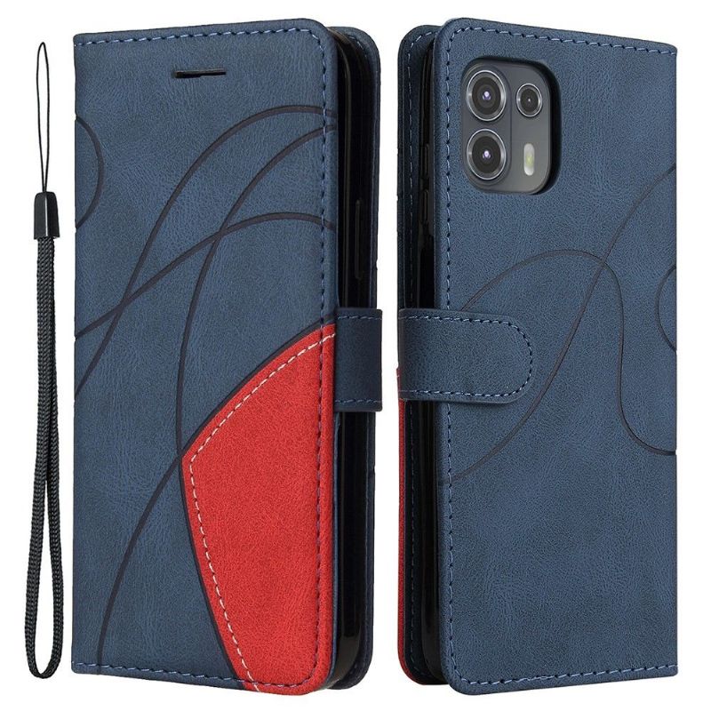 Housse Motorola Edge 20 Lite Bicolore artistique