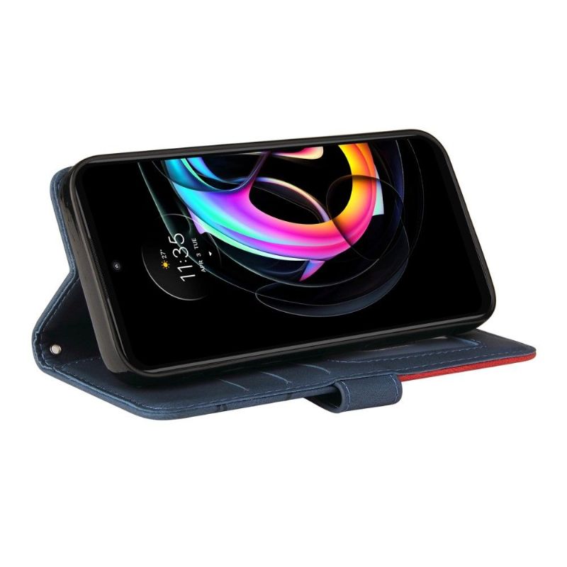 Housse Motorola Edge 20 Lite Bicolore artistique