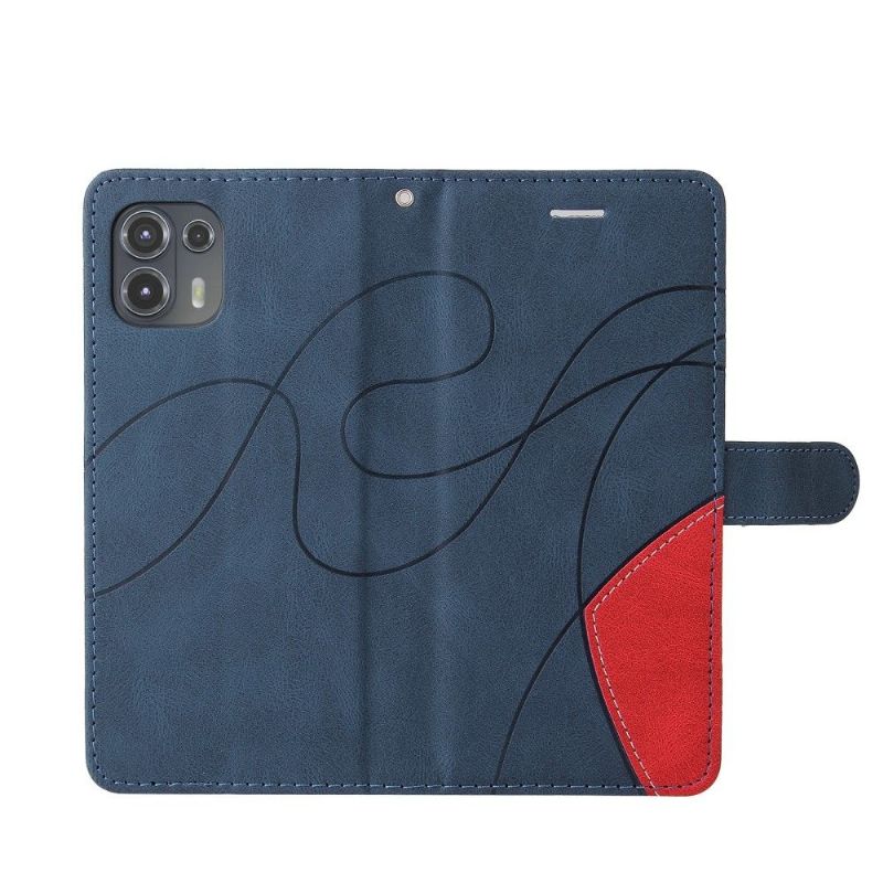 Housse Motorola Edge 20 Lite Bicolore artistique