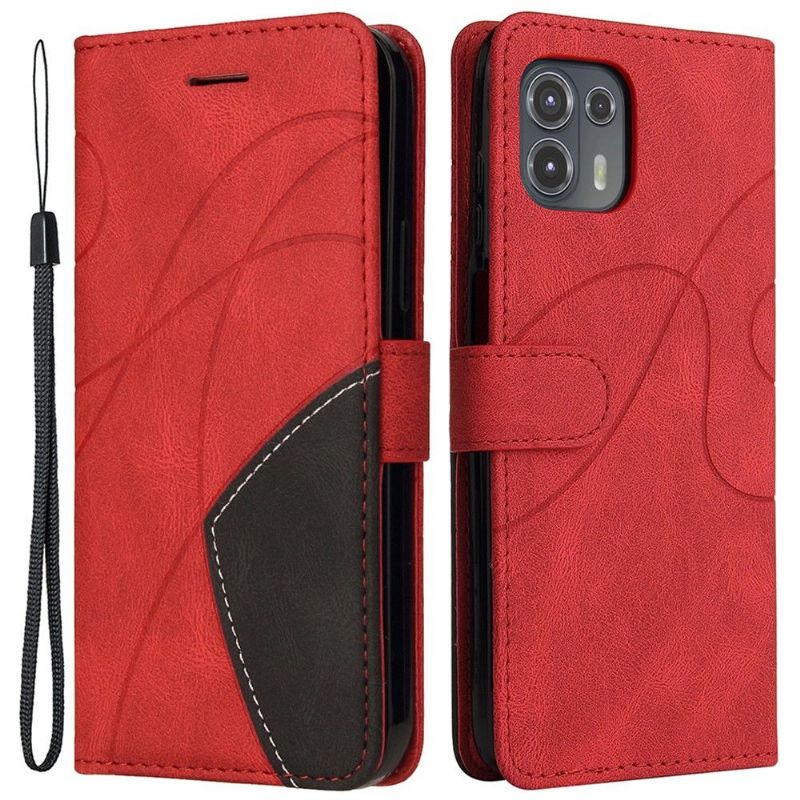 Housse Motorola Edge 20 Lite Bicolore artistique