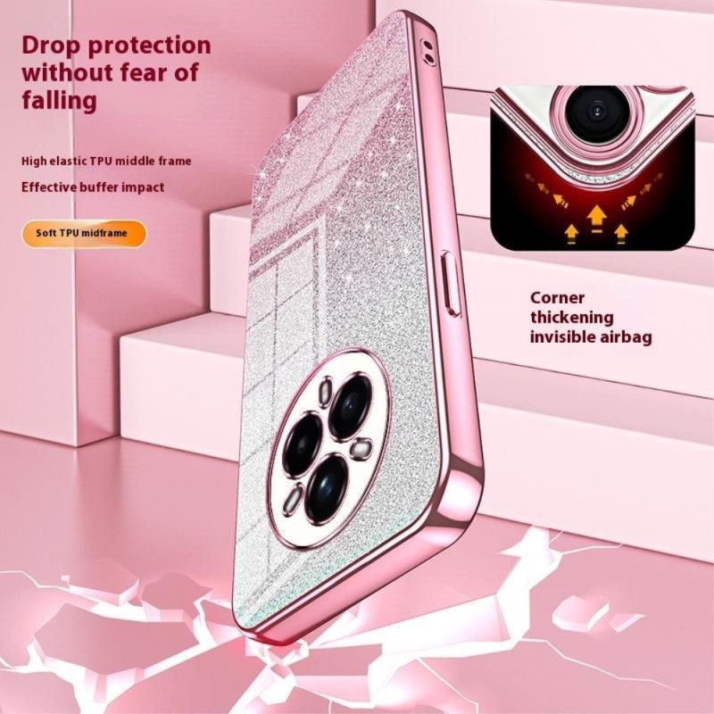 Coque Realme 14 Pro Plus 5G Dégradé Paillettes