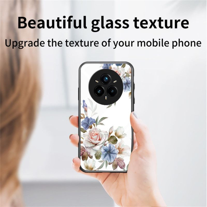 Coque Realme 14 Pro Plus 5G Verre Trempé Florale
