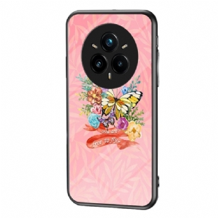 Coque Realme 14 Pro Plus 5G Verre Trempé Papillons