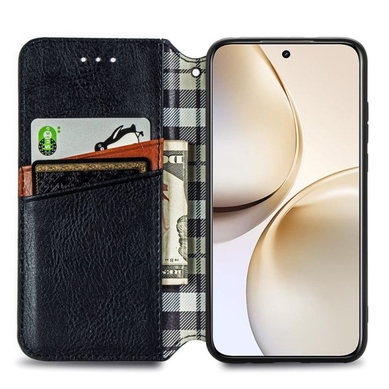 Flip Cover Realme 14 Pro Plus 5G Effet Daim Vintage