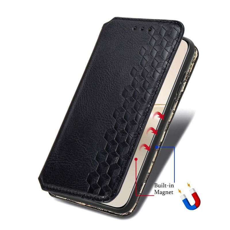 Flip Cover Realme 14 Pro Plus 5G Effet Daim Vintage