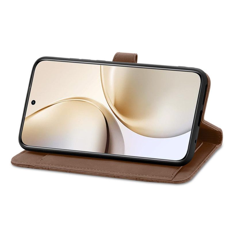 Housse Realme 14 Pro Plus 5G Effet Daim Motif Dentelle