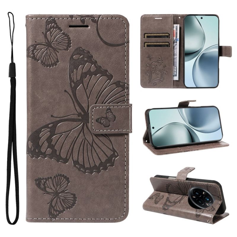 Housse Realme 14 Pro Plus 5G Papillons Géants