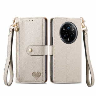 Housse Realme 14 Pro Plus 5G Porte-Monnaie et Protection RFID