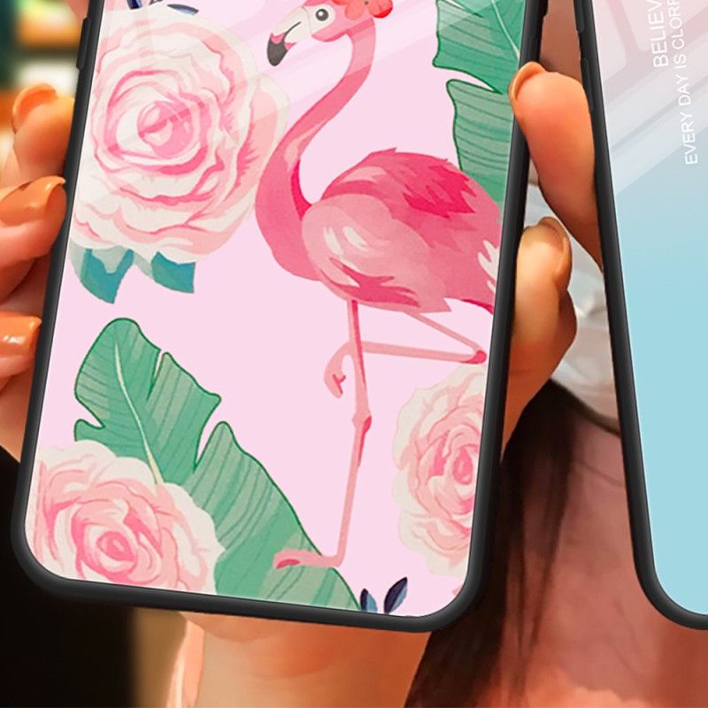 Coque iPhone 16 Verre Trempé Feuilles Vertes