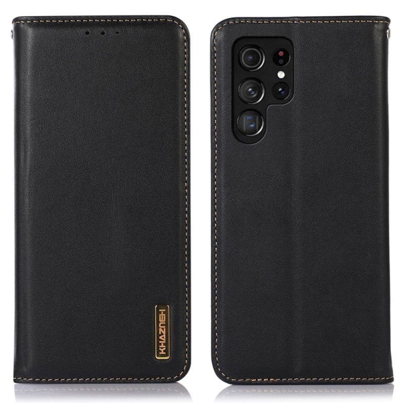 Flip Cover Samsung Galaxy S26 Ultra Cuir KHAZNEH