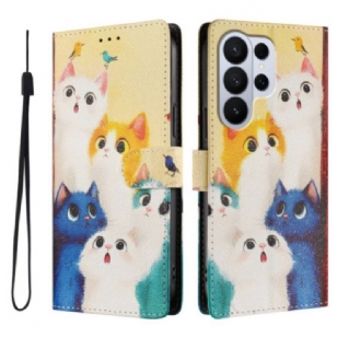Housse Samsung Galaxy S26 Ultra Chats Colorés