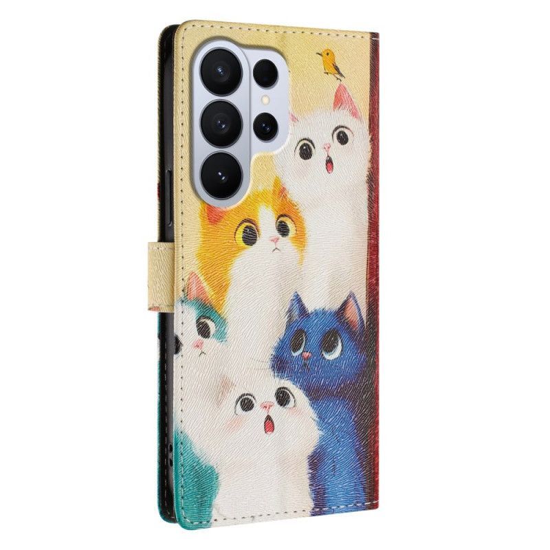 Housse Samsung Galaxy S26 Ultra Chats Colorés