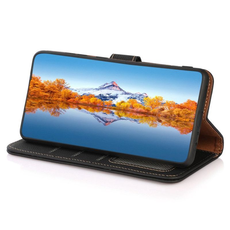 Housse Samsung Galaxy S26 Ultra Cuir Véritable KHAZNEH