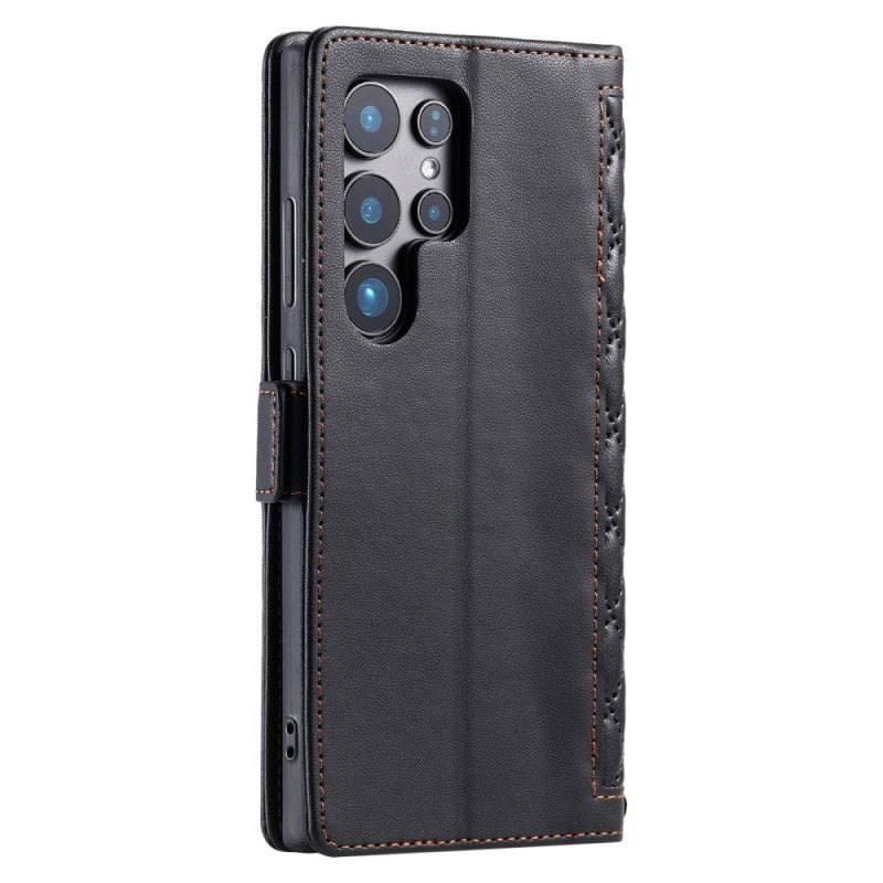 Housse Samsung Galaxy S26 Ultra Matelassée avec Lanière