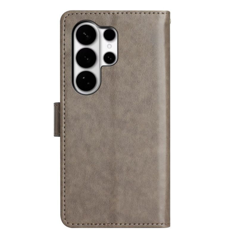 Housse Samsung Galaxy S26 Ultra Papillon et Fleurs