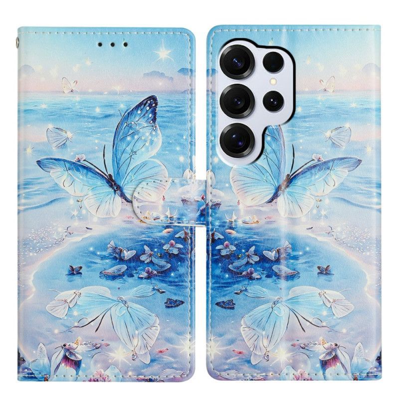 Housse Samsung Galaxy S26 Ultra Papillon Océan
